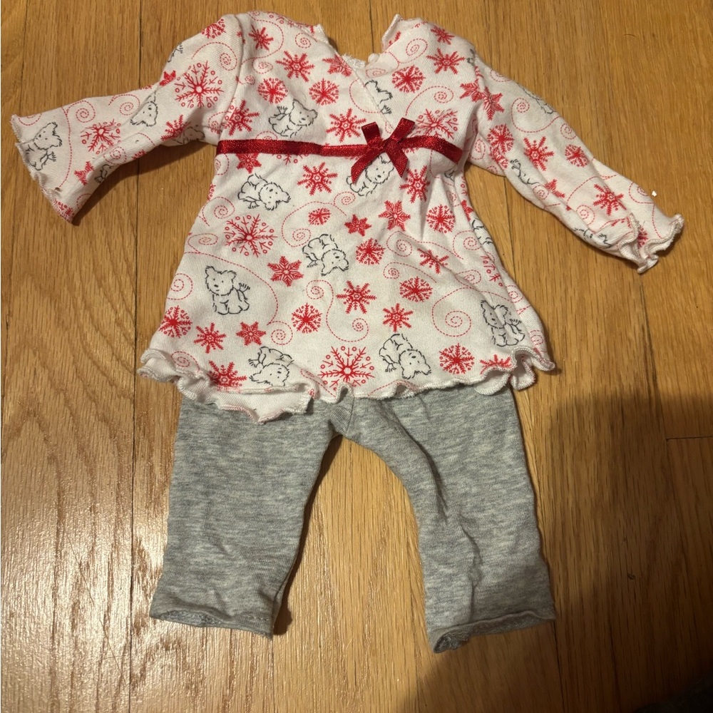 SOLD….American Girl pj set